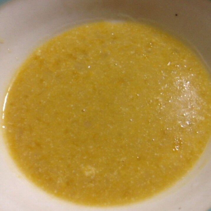 離乳食カボチャのスープ